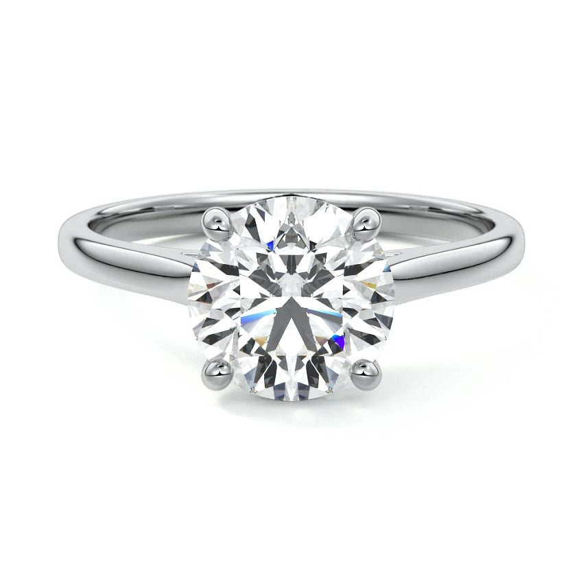 Cathedral Solitaire Engagement Ring