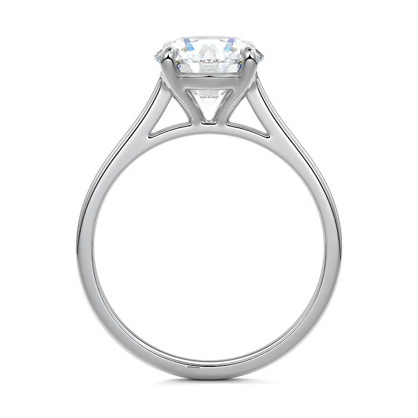 Cathedral Solitaire Engagement Ring