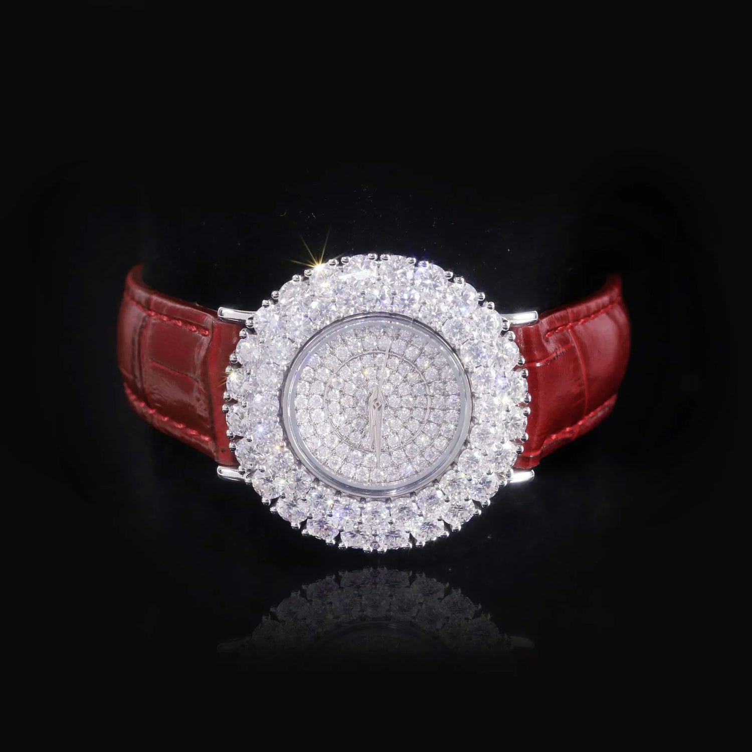 Royal Ice Flooded Moissanite Watches