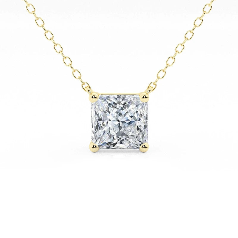 Classic Princess Diamond Necklace