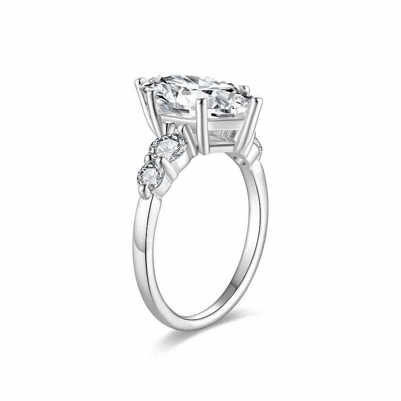 The Signature Marquise Cut Five Stone Moissanite Ring 3.0 ct