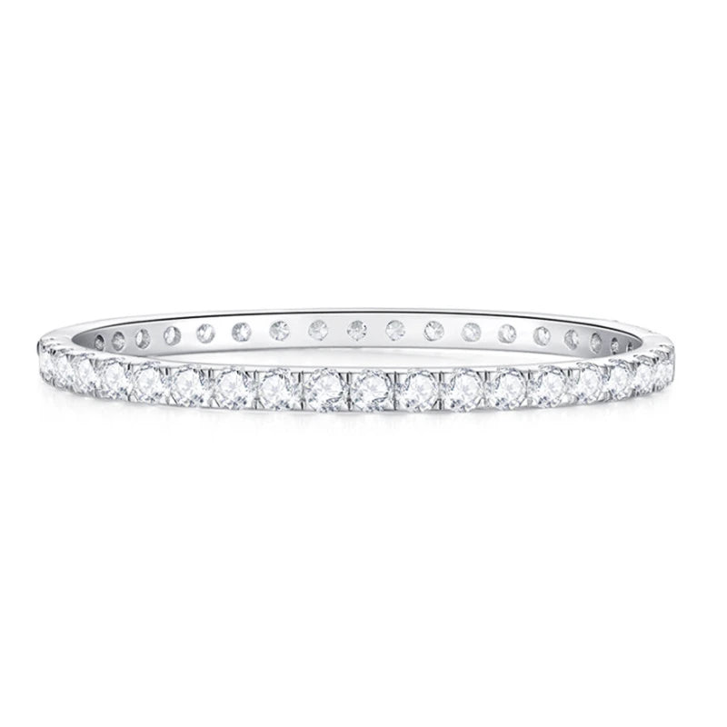 Moissanite Classic Tennis Bangle