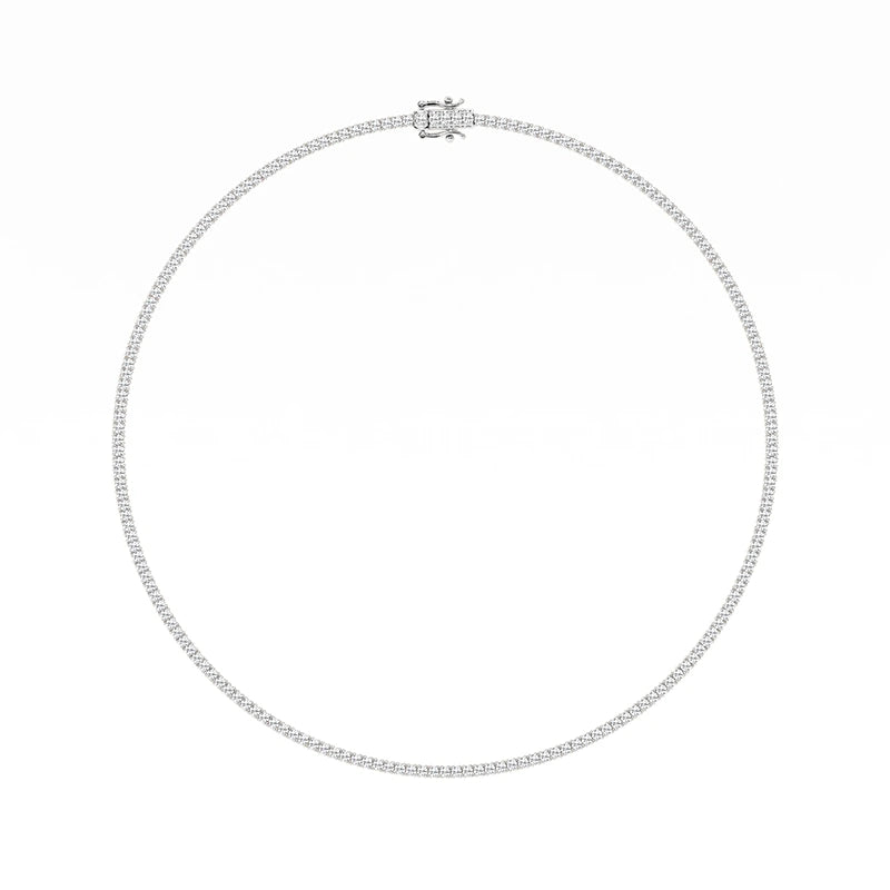 Moissanite Classic Tennis Necklace